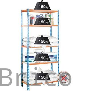 Estantería Metálica 1800x900x500 mm - 750 Kg