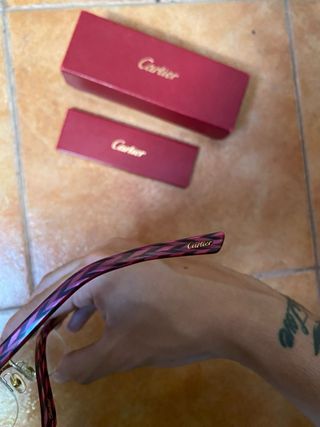 Gafas Cartier Oro