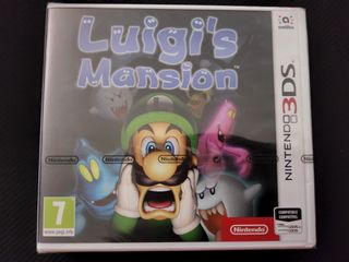 PRECINTADO Luigi's Mansion Nintendo 3DS