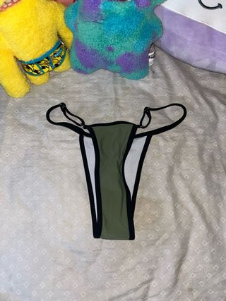 Parte de abajo bikini Shein verde oliva