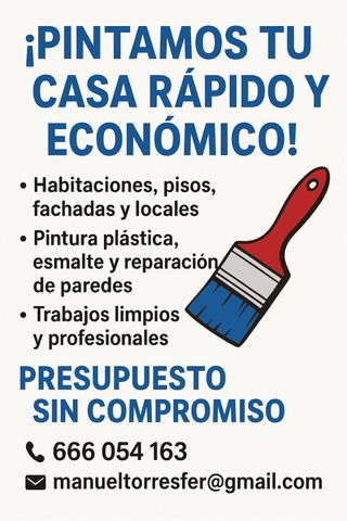 Pintor profesional: Pintamos tu casa