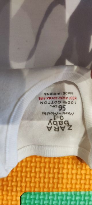 Conjunto 2 Buzos Veraniegos Bebé. Talla de 0-1 mes