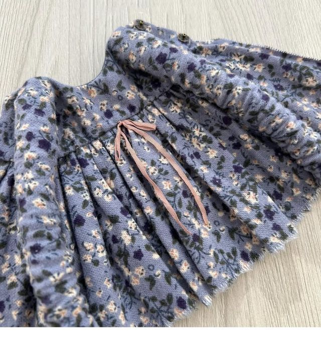 Vestito Blythe viola  floreale