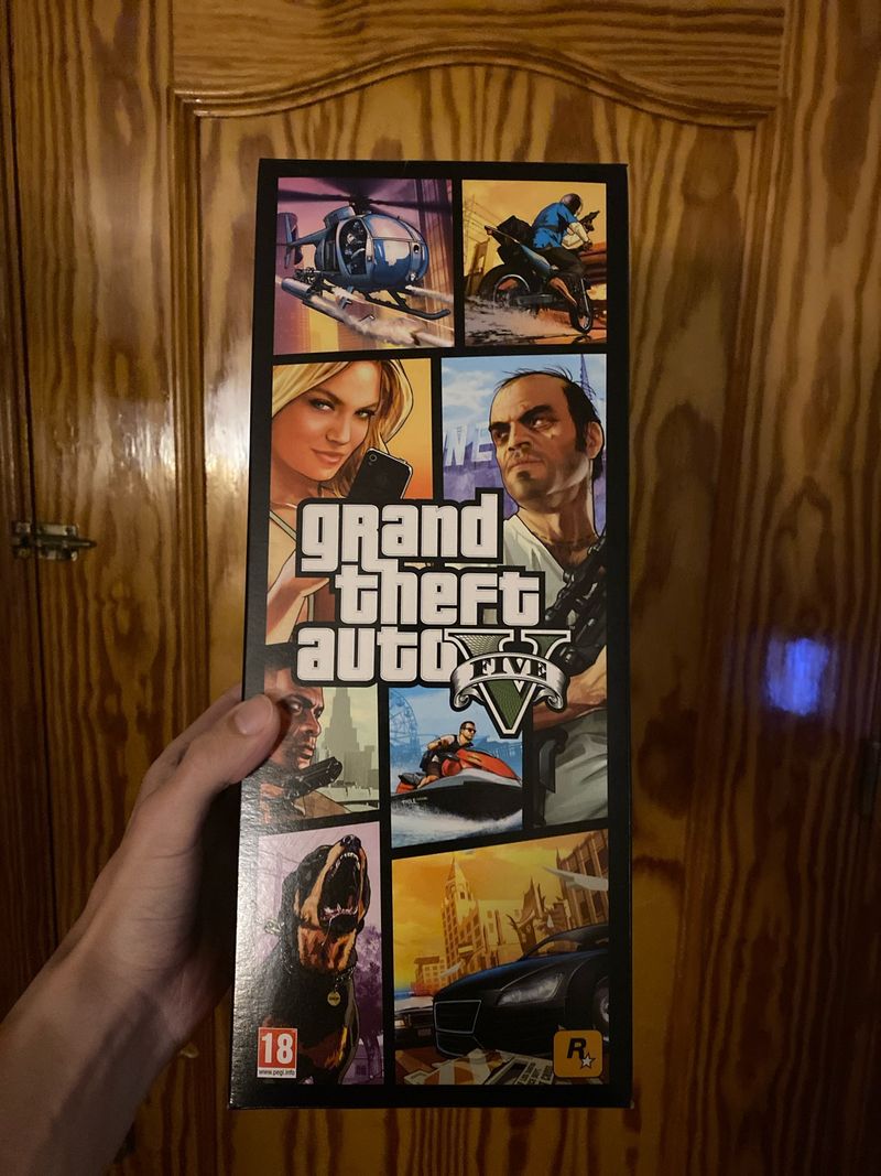 Imagen de Caja Oficial Juego Gta V Rockstar Games