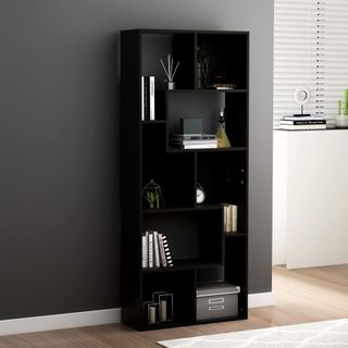 vidaXL Estantería librería madera contrachapada