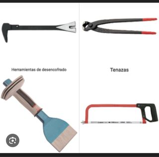 Herramientas de obra variadas