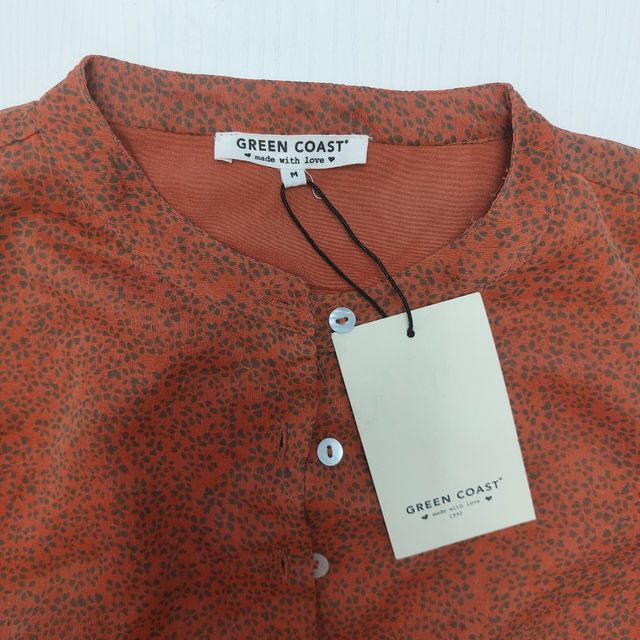 Blusa Mujer GREEN COAST Roja Talla M