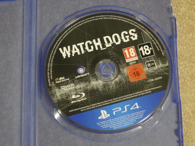 Watch Dogs PS4 (PlayStation 4)