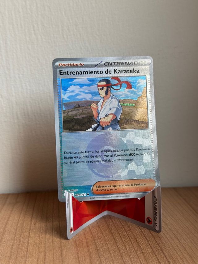 Entrenamiento de Karateka poke ball española