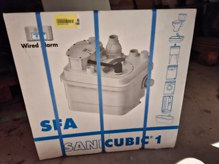 Bomba Trituradora SFA Sanicubic 1 Nueva