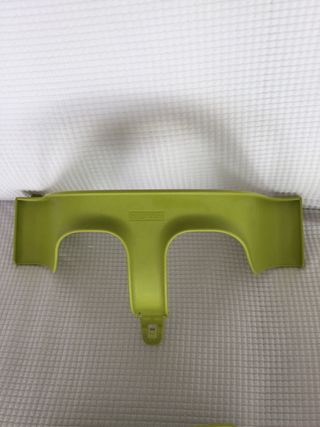 Set respaldo y barandilla stokke verde.Tripp Trapp