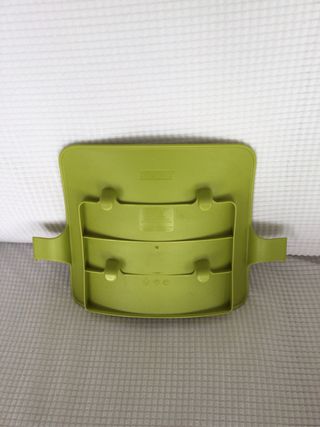 Set respaldo y barandilla stokke verde.Tripp Trapp