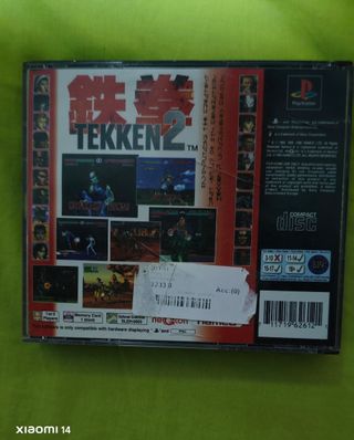Tekken 2 PS1 Caja Grande