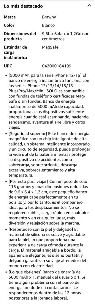 Batteria esterna MagSafe Brawny