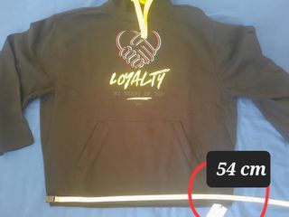 Sudadera Unisex Negra Talla XS