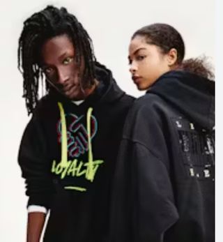 Sudadera Unisex Negra Talla XS