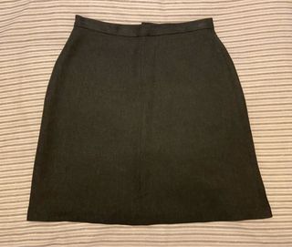 Falda Zara Gris Talla 38