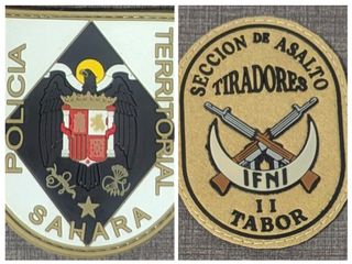 Dos parches militares
