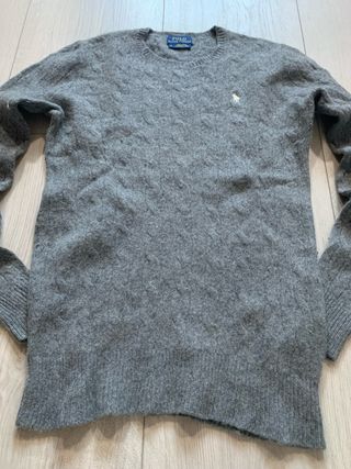 Jersey Ralph Lauren de Cable Gris