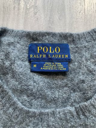 Jersey Ralph Lauren de Cable Gris