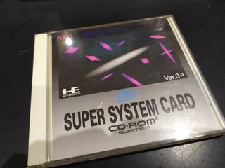 Super System Card - Pc Engine