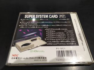 Super System Card - Pc Engine