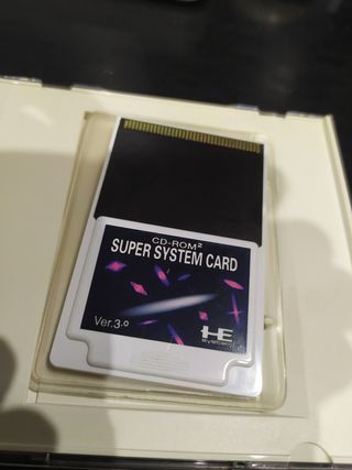Super System Card - Pc Engine