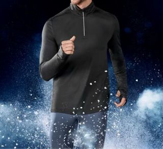 Camiseta técnica hombre negra
