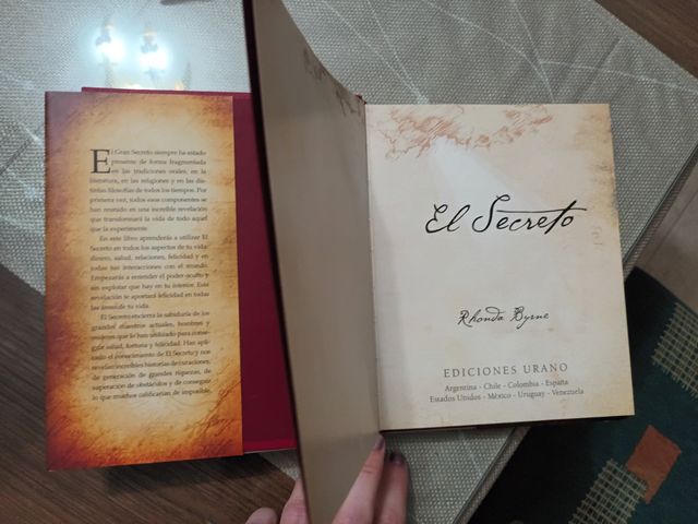 Libro " El Secreto" Libro Autoayuda