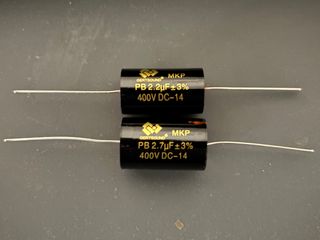 Condensadores para filtros de audio DIY valores