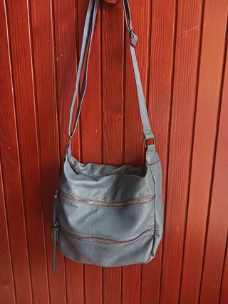 Borsa tracolla blu avio Coveri