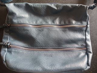Borsa tracolla blu avio Coveri