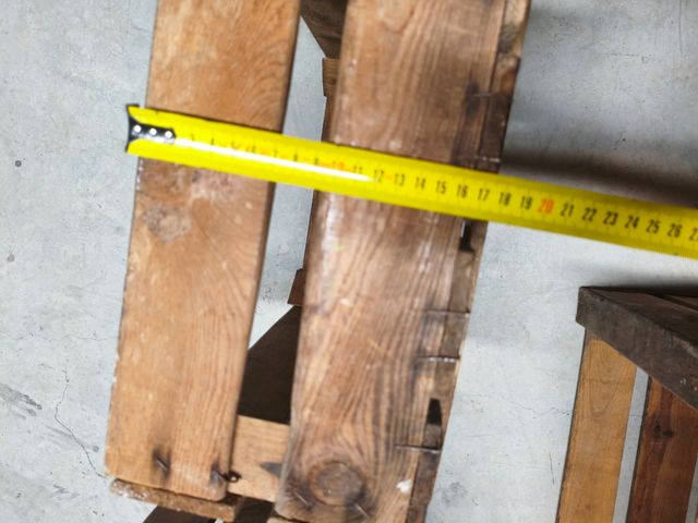 Cajas de fruta antiguas de madera