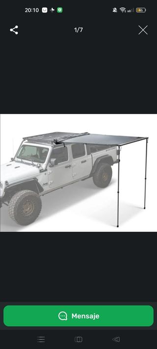 Toldo Front Runner Easy-Out 1.4m beige 