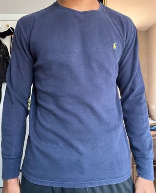 Polo Ralph Lauren Camiseta Manga Larga Azul
