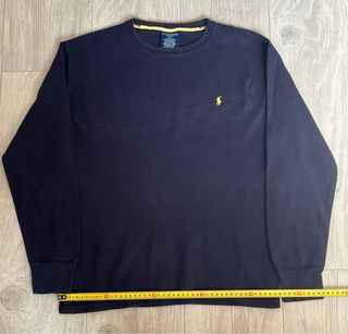 Polo Ralph Lauren Camiseta Manga Larga Azul