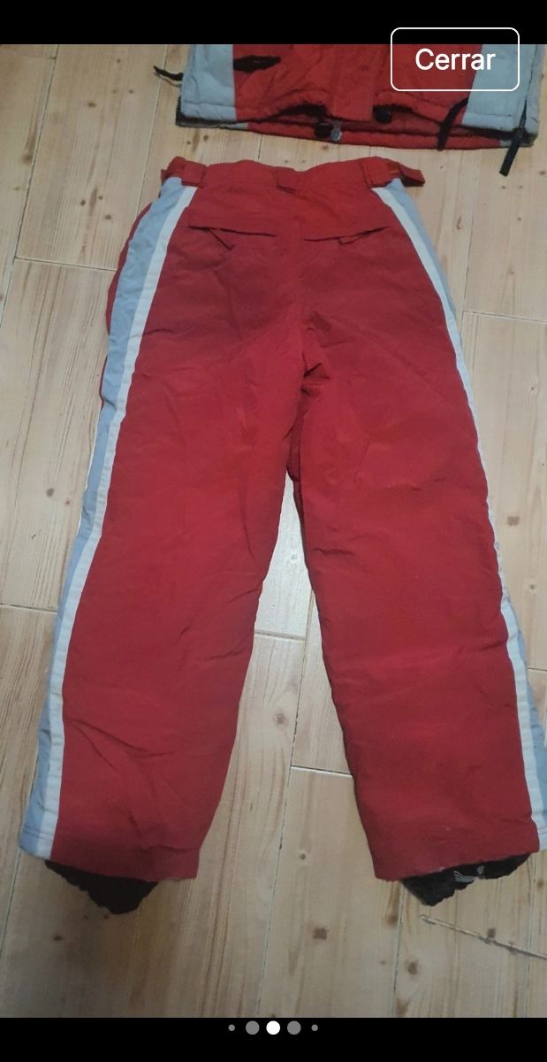 Conjunto esquí chaqueta t 14 y pantalón T12 ,