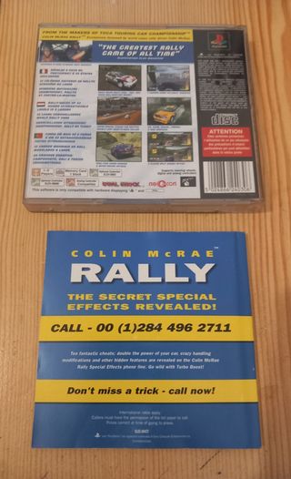 Colin McRae Rally PlayStation PAL
