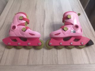 Patines Oxelo niña + protecciones y bolsa
