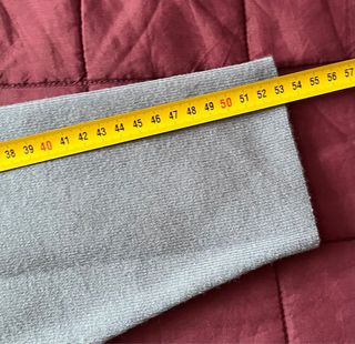 Conjunto de punto azul mujer