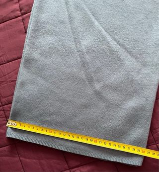 Conjunto de punto azul mujer