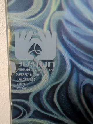 Tabla Snowboard Burton  Ross  Powers  + Fijaciones