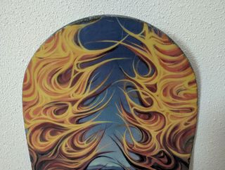 Tabla Snowboard Burton  Ross  Powers  + Fijaciones