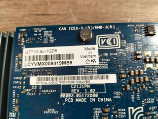 ASUS GeForce GT 710-SL-1GD5 Tarjeta Gráfica 1GB
