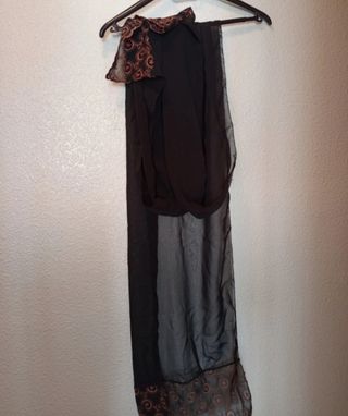 Vestido Negro Fiesta Talla 44