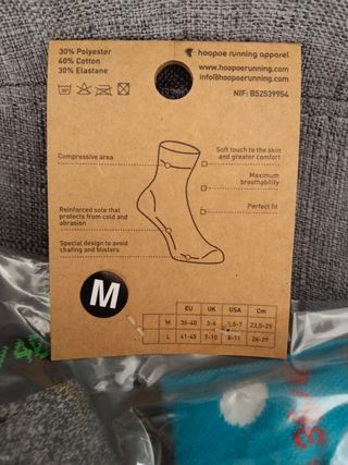 Calcetines Running 5 pares - Talla 36-40