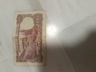Billete 100 Pesetas 1970