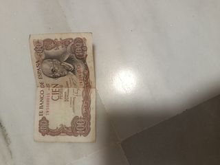 Billete 100 Pesetas 1970