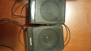 Altavoces Philips Negros