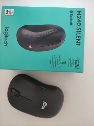Ratón Logitech M240 Silent Bluetooth Negro